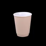 Kubek Optimo sahara sand/biały