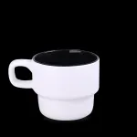 Kubek Astrid Duo biały/czarny