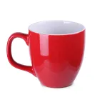 Kubek Americano Duo czerwono/biały