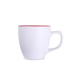 Kubek Americano Small Pure biało/czerwony