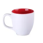 Kubek Americano Pure biało/czerwony