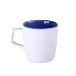 Kubek Barrel Pure biało/reflex blue