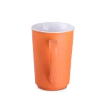 Kubek Cool pomarańczowo/biały
