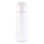 Bidon Mint 700 ml, biały/transparentny