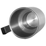 fotografia Samochodowy kubek izotermiczny z podgrzewaczem Auto Steel Mug 400 ml, srebrny/czarny