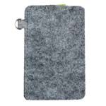 Etui z filcu na klucze Eco-Sense, zielony/szary