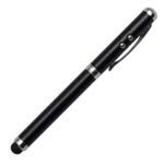 fotografia Długopis ze wskaźnikiem laserowym Supreme – 4 w 1, czarny