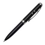 fotografia Długopis ze wskaźnikiem laserowym Supreme – 4 w 1, czarny