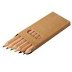 Zestaw kredek 9 cm, ecru