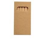 Zestaw kredek 9 cm, ecru