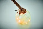 Szklana bombka lampka LED