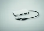 3-portowy hub USB kabel 20cm