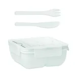 Lunchbox ze sztućcami 600ml