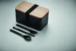 Lunch box z bambusową pokrywką