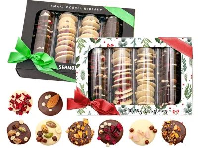 fotografia Zestaw Czekoladowe Talarki