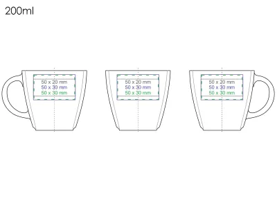 fotografia Filiżanka Manhattan 200 ml biały