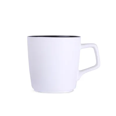 fotografia Kubek Barrel Pure biało/czarny