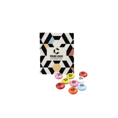 fotografia CZEKOLADOWE LENTILKI Z NADRUKIEM BRAND ME! SWEET BAG