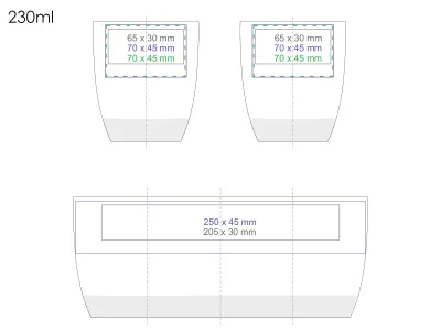 fotografia Szkło Sparkle 230ml bezbarwny