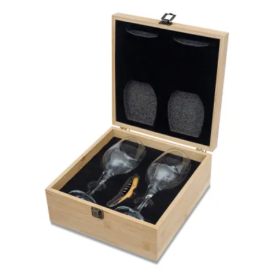 fotografia Zestaw dwóch kieliszków do wina Veneto, beżowy