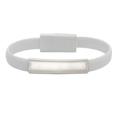 fotografia Bransoletka USB Bracelet, biały