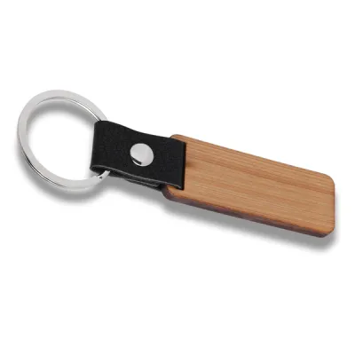 fotografia Brelok bambusowy, beżowy