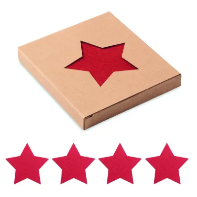 fotografia Zestaw 4 podkładek, RPET filc