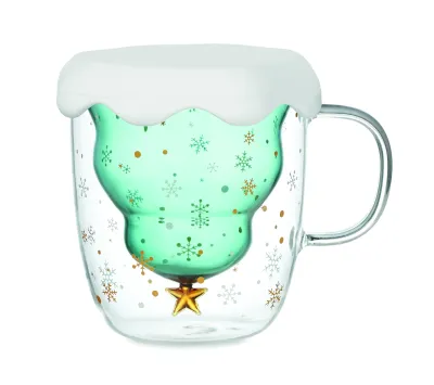 fotografia Kubek z podwójnego szkła