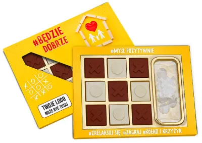 fotografia Bombonierka ' Kółko i Krzyżyk'