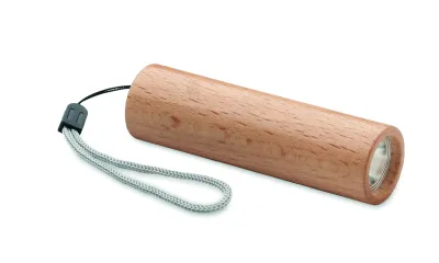 fotografia Akumulatorowa latarka bukowa