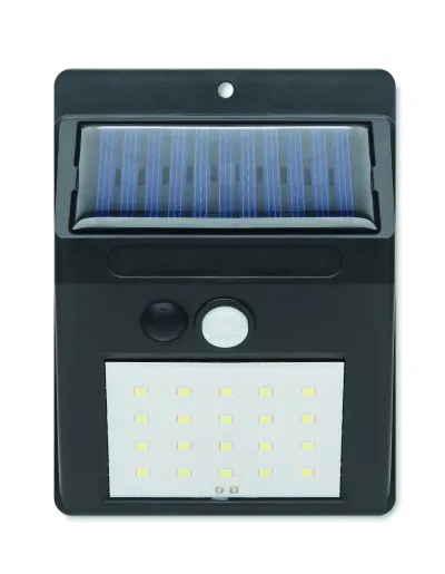 Solarna lampa LED z czujnikami