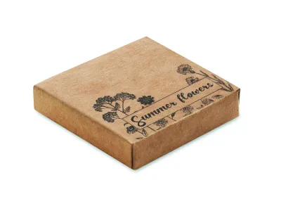 fotografia Dysk z nasionami kwiatów