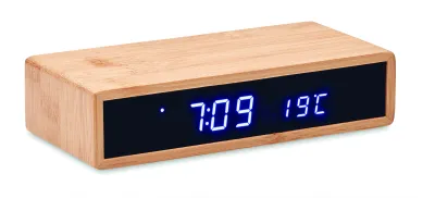 fotografia Bezprzew. ładowarka z bambusa