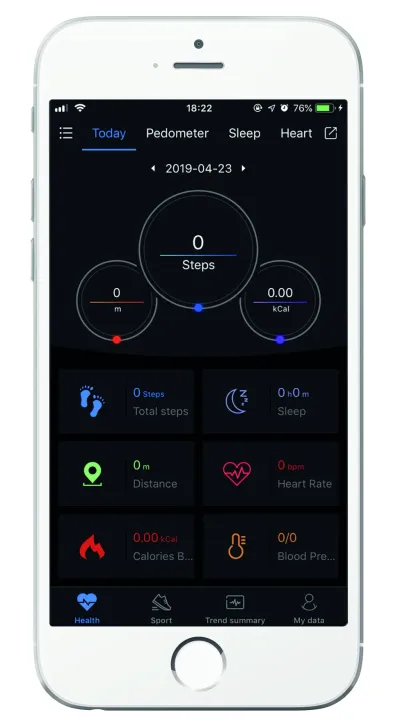 Monitorujący smartwatch