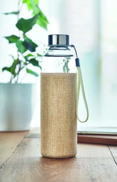 Szklana butelka w etui 500ml