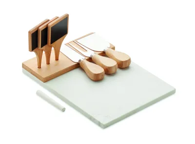 fotografia Marmurowa patera na sery