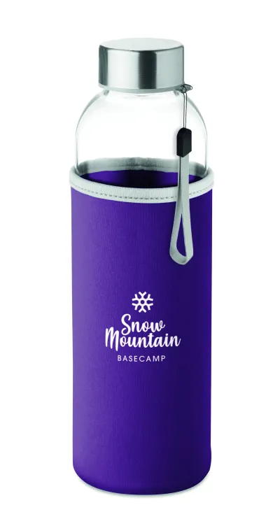 Szklana butelka w etui 500ml