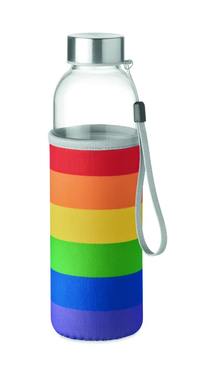 Szklana butelka w etui 500ml