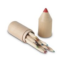 fotografia 12 drewnianych kredek Coloret