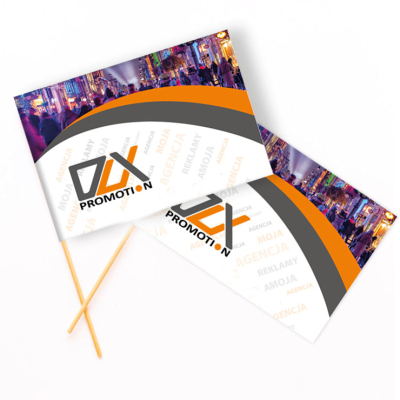 fotografia Chorągiewki firmowe - mini flagi 