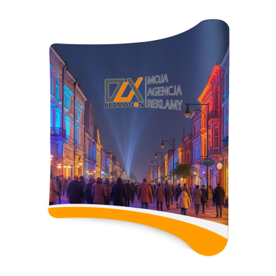 fotografia Ścianka tekstylna łukowa 250x230 