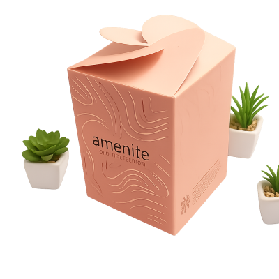 fotografia Pudełka prezentowe 4 scianki z rozeta