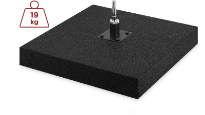 fotografia Podstawa do flag- GUMOWA  19kg 