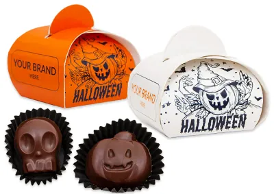 fotografia Czekoladki w kuferku Halloween 